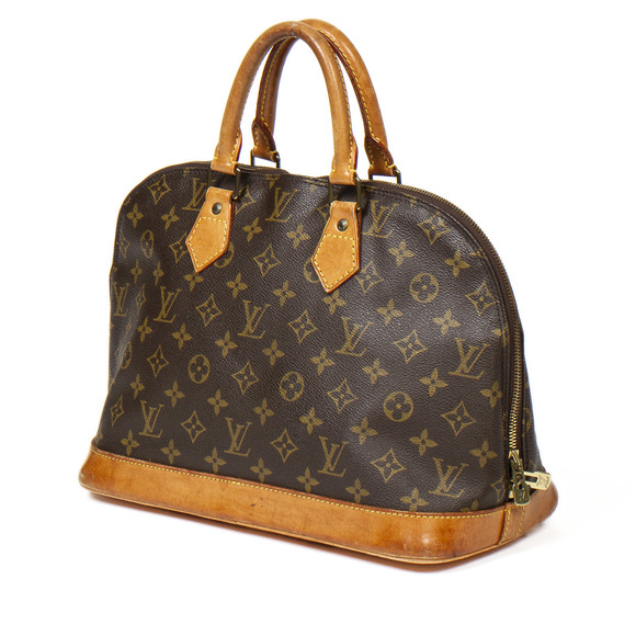 Louis Vuitton Alma MM in Brown Monogram Canvas - Picture 2 of 6
